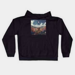 No Man's Moon Kids Hoodie